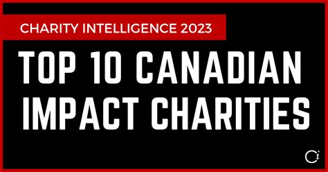 good charities in canada|Top Impact Charities of 2023 .